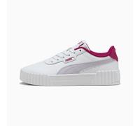 PUMA Carina 3.0 Sneakers Youth, White/Lilac Crush, size 4