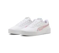 PUMA Carina 3.0 Space Belle JR Sneaker, White-PINKSCAPE, 3 UK
