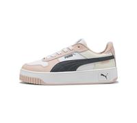 PUMA Women's Carina Street Sneaker, White-Strong Gray-Rose Quartz, 6 UK