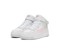 Puma Carina Street Mid Trainers White/pink