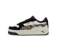 Puma Carina Street Snake Chic Sneakers Women Gray / Black / Gold - Free P&P