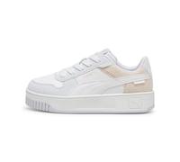 PUMA Carina Street Unisex Kids Trainers, Silver Mist White Island Pink, 13.5 Little Kid