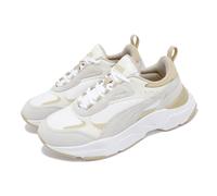Puma Cassia Mix White Vapor Gray Granola Women Casual LifeStyle Shoes 391959-01