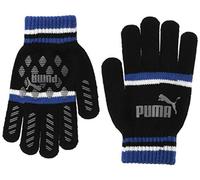 PUMA Cat Magic Big Logo Winter Mens Gloves Black Blue 041678 01