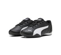 PUMA Catch Kids Sneaker for Kids, Black (Black x Warm White), 1 UK