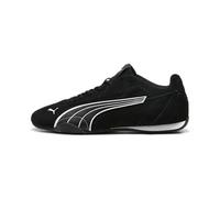 PUMA Catch Suede Sneaker for Adults, Black (Black x White), 8 UK