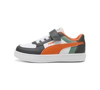 PUMA CAVEN 2.0 Block AC+ PS Sneaker, Green Moon-Maple Syrup White, 13 UK Child
