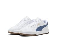 PUMA CAVEN 2.0 JR Sneaker, White-Dark Indigo-Gum, 5.5 UK