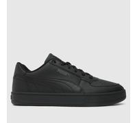 Puma Caven 2.0 Mens Trainers Black Low Top Classic Sneakers SoftFoam Comfort