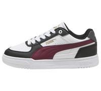 PUMA CAVEN III JR Sneaker, Black-Team Regal RED White, 3.5 UK