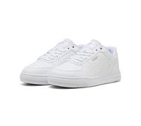 PUMA CAVEN III JR Sneaker, White Silver, 3.5 UK