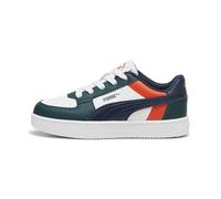 Puma Caven Sneaker, Dark Myrtle Club Navy White, 1 UK Child