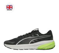 Puma Cell Glare Trainers UK 10 Black Yellow Mens Running Shoes Soft Foam+ New