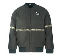 Puma Check Heavy Bomber Black Jacket