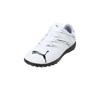 PUMA Childrens/Kids Attacanto Turf Training Football Boots (3 UK) (White/Black)