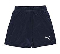 PUMA Children's LIGA Core Shorts, Peacoat White, 128