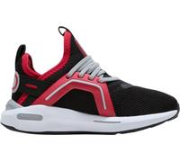 Puma - Children's Soft Enzo 5 Ac Shoes, Black, cool, medium grey, strong red, 11 UK Child