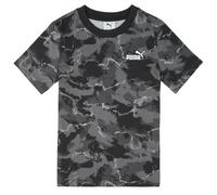 Puma T shirt ESS CAMO AOP Tee in Black 11 / 12 years