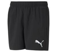Puma Childrens Unisex Active Woven Youth Shorts - Black - Size 9-10Y