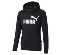 Puma Childrens Unisex Essentials Logo Youth Hoodie - Black - Size 2-3Y