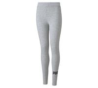 Puma Childrens Unisex Essentials Logo Youth Leggings - Grey - Size 2-3Y