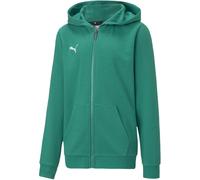Puma Childrens Unisex Kids Casual Hoodie - Green - Size 7-8Y