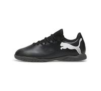 Puma Unisex Youth Future 7 Play It Jr Soccer Shoes, Puma Black-Puma White, 12 UK