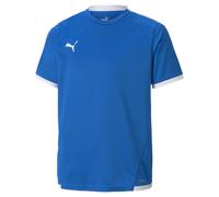 Puma Childrens Unisex teamLIGA Youth Football Jersey - Blue - Size 5-6Y