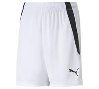 Puma Childrens Unisex teamLIGA Youth Football Shorts - White - Size 5-6Y