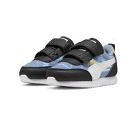 PUMA Children's x Hot Wheels R78 Lightwind Trainers, Cool Blue White Sunny Yellow, 7 UK Child