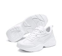 PUMA Women's Cilia Trainers , White , 6 UK