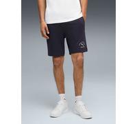 Puma Class 8" Cotton Rich Pintuck Sport Shorts Navy