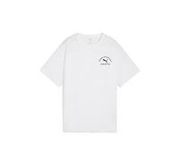 Puma Class Relaxed T-Shirt, White, Size L, Women White