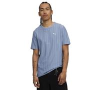 PUMA Class Striped Tee Cool Blue