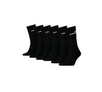PUMA Classic Sports Socks Pack of 6 75% Cotton 35-38 39-42 43-46 Black White Grey Blue