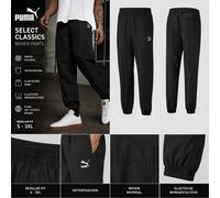 PUMA Classics Cargo Pants Men XL Black Cargo Jogger Pants 539698-01