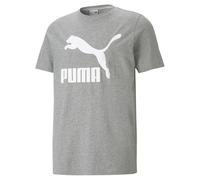 PUMA Classics Logo Tee Medium Gray Heather 2 LG