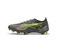 PUMA Ultra 5 Ultimate FG Football Boots Unisex, Matte Aged Silver/Yellow Alert/Sun Struck, size 8.5