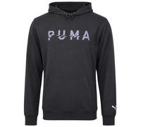 Puma Cloudspun Branded Long Sleeve Mens Black Hoodie 526678_01