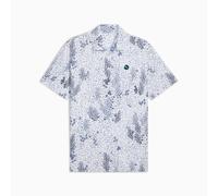 PUMA Cloudspun Garden Golf Polo Shirt Men, White Glow, size 2XL
