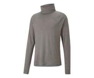 Puma Cloudspun High Neck Longsleeve Long Sleeve Men-Grey, Size XL