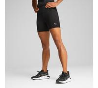 PUMA Cloudspun High-Waist 5" Tight Shorts Women, Black/White, size XS