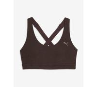 Puma Cloudspun Mid Sports Bra Pure Black - M