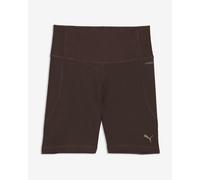 PUMA Women's Cloudspun 6" Short Tights - Chocolate Brown - Size: Small