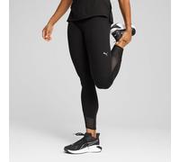 PUMA Cloudspun Soft Mesh High-Waisted 7/8 Tights Women, Black, size XS