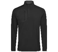 PUMA CLOUDSPUN TECH 1/4 ZIP JUMPER - BLACK