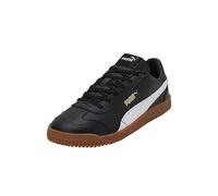 PUMA Club 5V5 Sneakers, Black/White/Gold, size 9.5