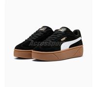 Puma Club II Era Platform SD Black White Gum Women Casual Platform 402609-01