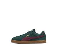 PUMA Unisex Club II ERA Suede Sneaker, Green Terrain-Ruby Shimmer, 5 UK