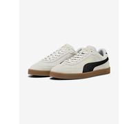 PUMA Unisex Club II Era Suede Trainers, Vapor Gray-PUMA Black-Gum, 6 UK